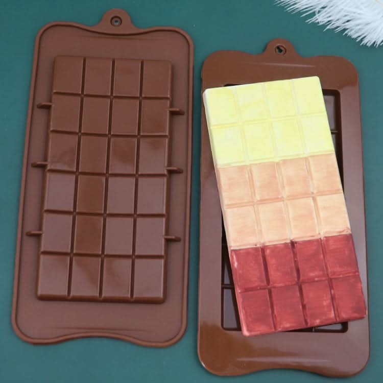 Full Plate Silicone Chocolate Block Mould High Temperature Resistant Baking DIY Mold Reluova