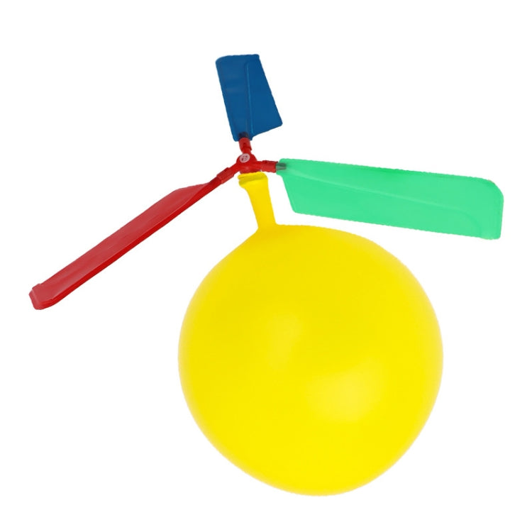 Homemade Propeller Balloon Helicopter Pupils Manual DIY Science Technology Invention Toy Reluova