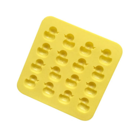 Cute Yellow Duck Silicone Chocolate Mould Fire Lacquer Wax Mold Reluova