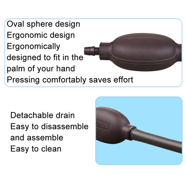 KAMJOVE Tea Tray Drainage Ball Tea Table Silicone Pipe Absorption Ball