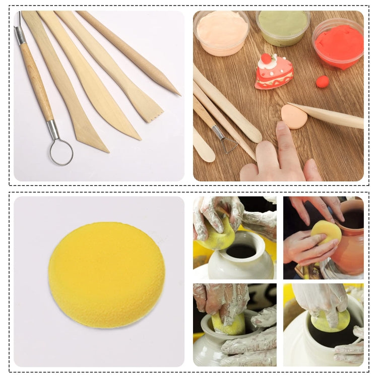 61 In 1 Clay Tools Kit Ceramics DIY Clay Sculpting Tools for Pottery Craft, Baking, Carving My Store