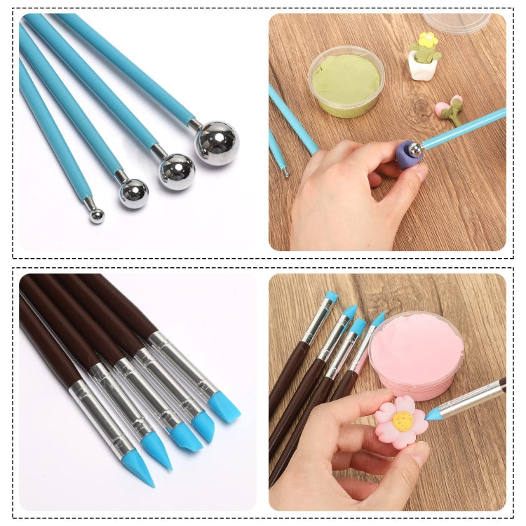 61 In 1 Clay Tools Kit Ceramics DIY Clay Sculpting Tools for Pottery Craft, Baking, Carving My Store