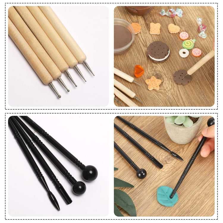 61 In 1 Clay Tools Kit Ceramics DIY Clay Sculpting Tools for Pottery Craft, Baking, Carving My Store