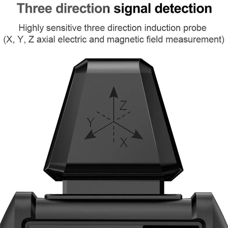 MESTEK  EMF01 Electromagnetic Radiation Detector Highly Sensitive 3-Axis Sensing Probe Reluova