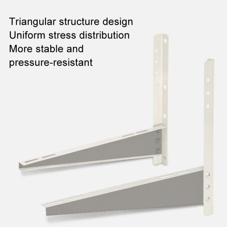 Thickened Cold Rolled Steel Air Conditioner Outside Unit Bracket Universal Air Conditioner Wall Mount Support Reluova