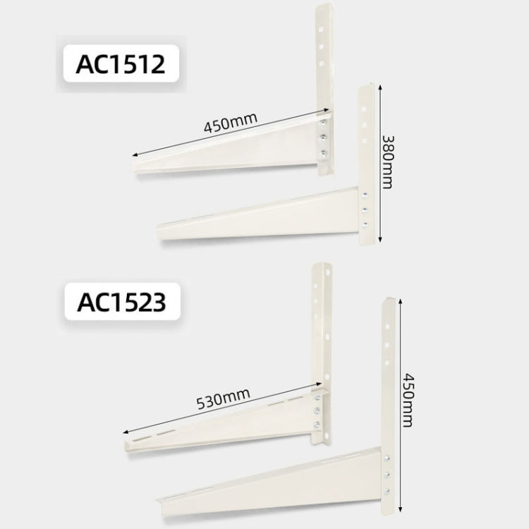 Thickened Cold Rolled Steel Air Conditioner Outside Unit Bracket Universal Air Conditioner Wall Mount Support Reluova