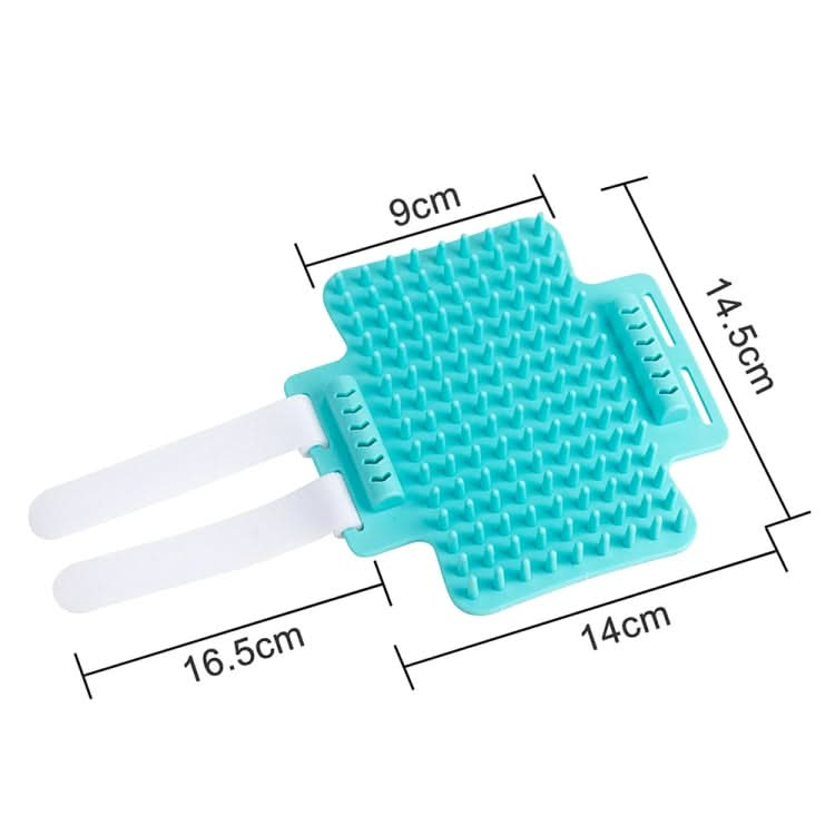 3pcs Pet Table Leg Hair Rubbing Massage Brush Cat Scratcher(Mint Green)-Reluova