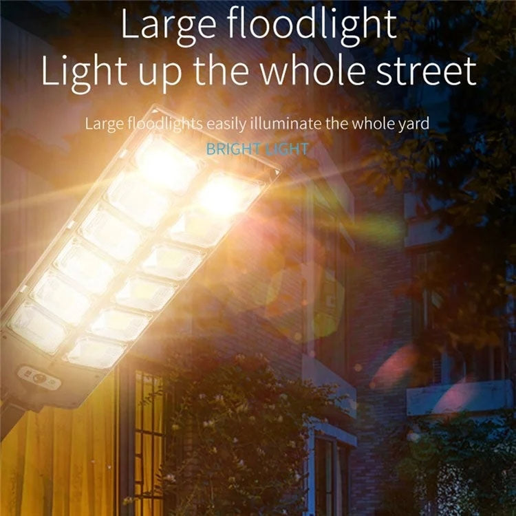 LED Strong Light Double Row Solar Garden Light Induction Street Lamps My Store