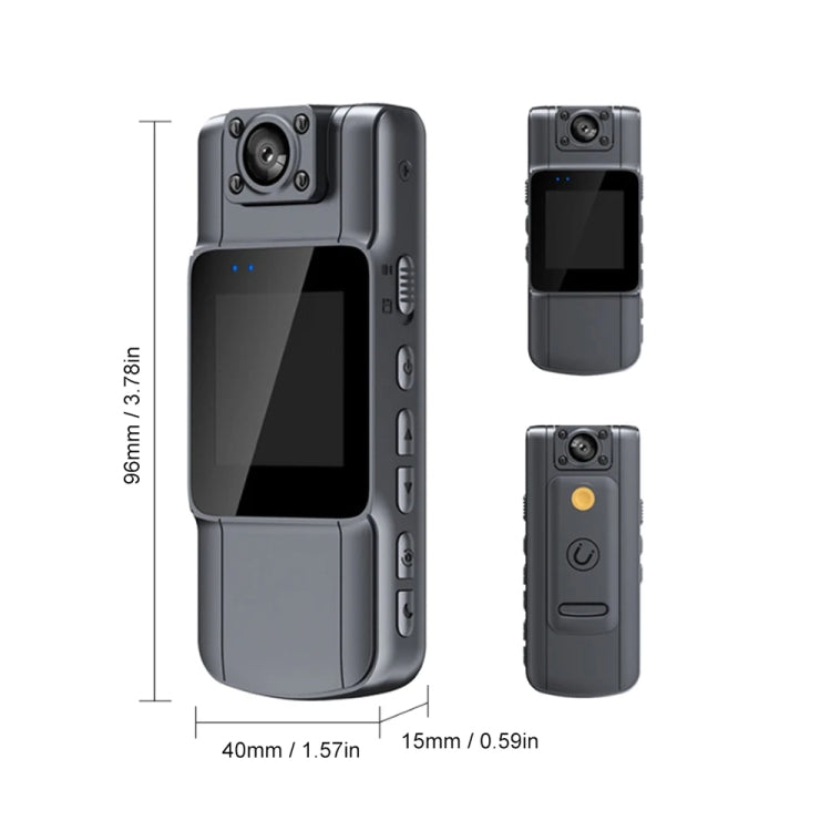 1.54 Inch IPS Screen Mini Body Camera Night Vision Digital Video Recorder Sports DV