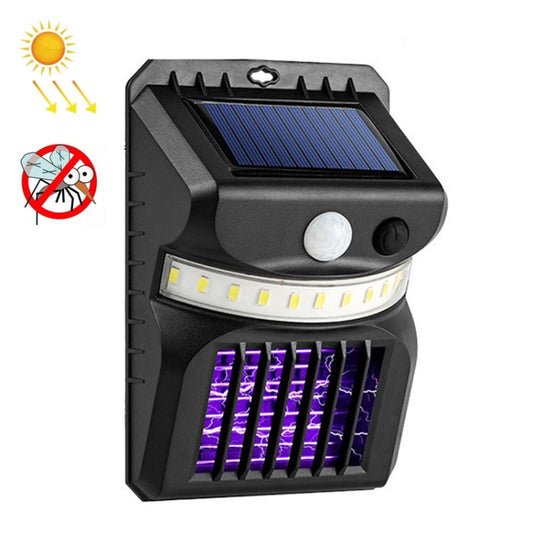 E-SMARTER W792 LED Solar Wall Light With Purple Light Mosquito Control Function Human Intelligent Sensor Outdoor Garden Lamp My Store