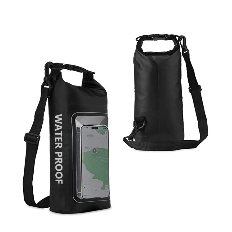 2 In 1 Outdoor Cycling Crossbody Phone Bag PVC Swimming IPX6 Waterproof Bag-Reluova