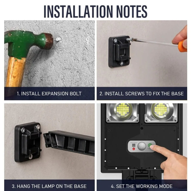 LED Solar Garden Light Sensing Lamp With Remote Control My Store