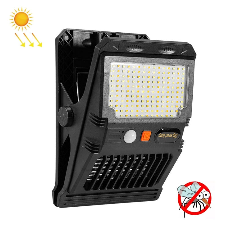 Solar Wall Lamp With Clip Mosquito Killer Lamp Portable Body Sensor Outdoor Garden Light