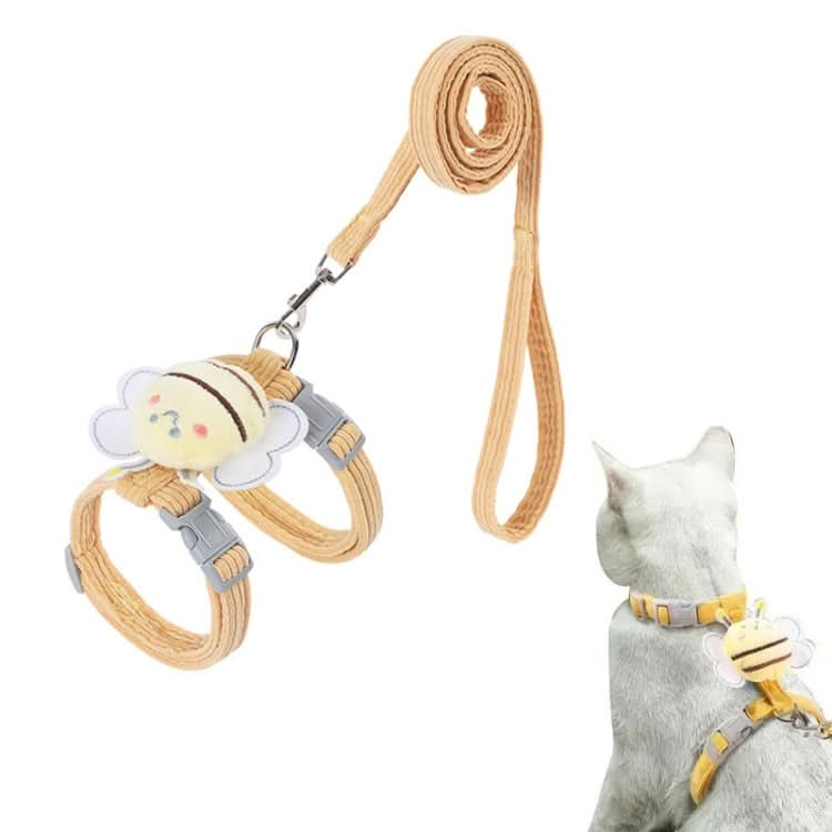 Cats Leash Anti-breakaway Outdoor Adjustable Chest Back Cats Leash - Reluova