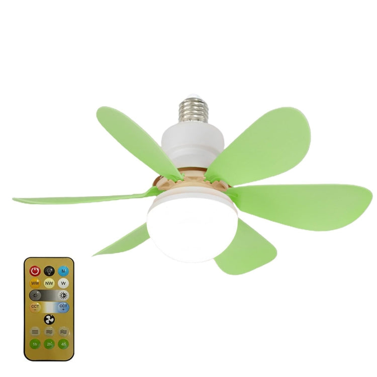 Home Small Fan Light E27 Snail Mouth Suspension Fan Lamp Reluova