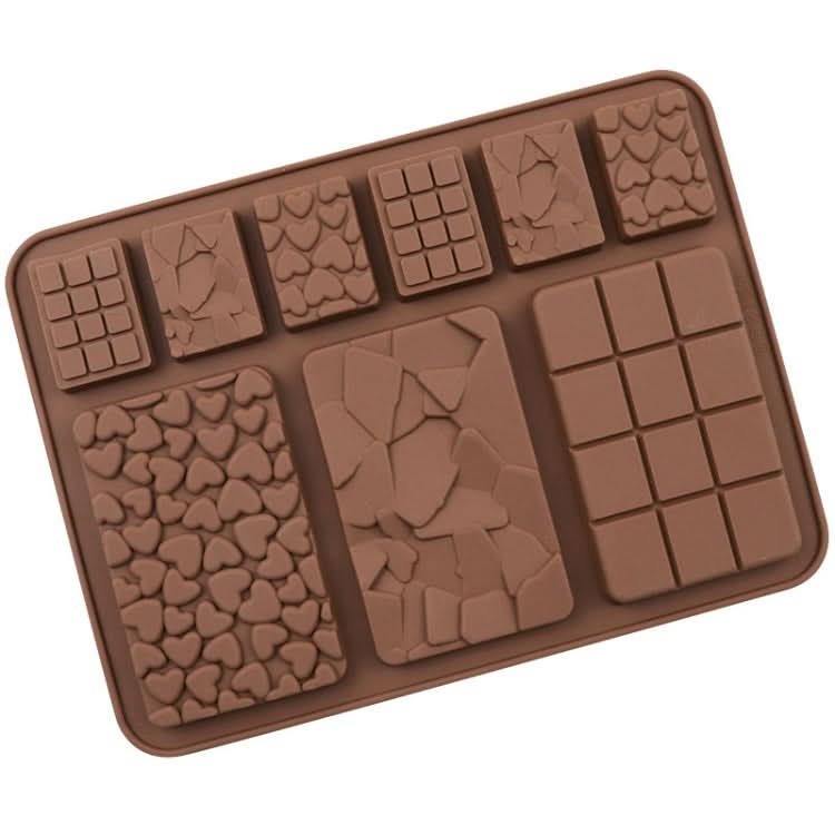 9 Grids Silicone Baking Chocolate Mold Cake DIY Fondant Mould-Reluova