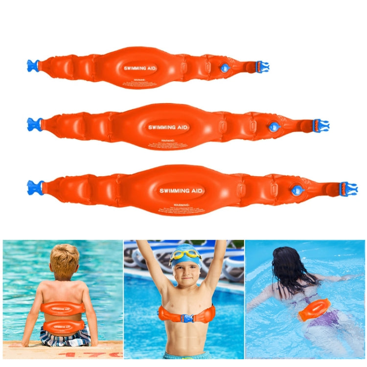 Swimming Auxiliary Belt Inflatable High Buoyancy Floaties for Swim Learning Beginners Reluova