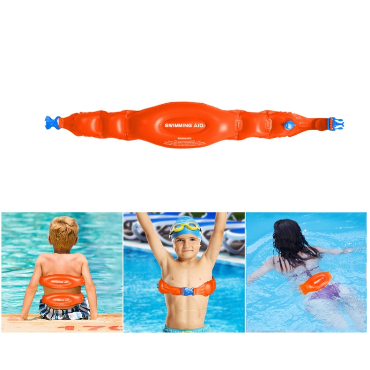 Swimming Auxiliary Belt Inflatable High Buoyancy Floaties for Swim Learning Beginners