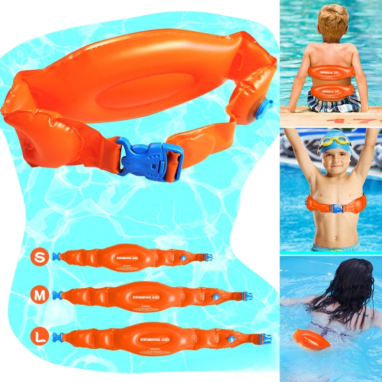 Swimming Auxiliary Belt Inflatable High Buoyancy Floaties for Swim Learning Beginners Reluova