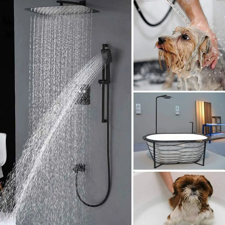 PVC Shower Hose Bathroom Flexible Explosion-proof Smooth Connector Water Pipe