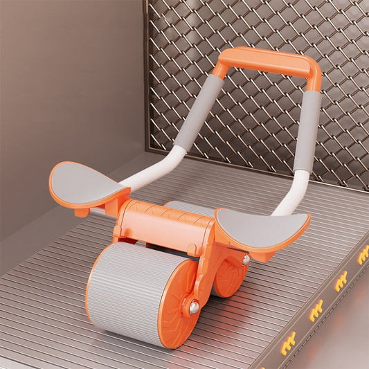 Automatic Rebound Abdominal Roller With Elbow Support & Mobile Phone Bracket