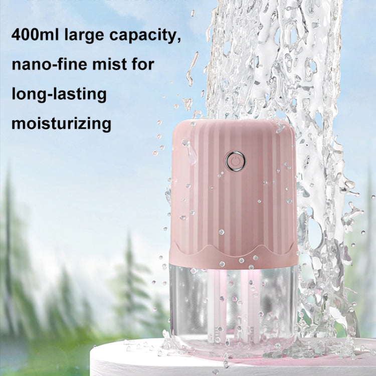 T06 Large-Capacity Atmosphere Night Light Household Dual Spray Air Humidifier Reluova