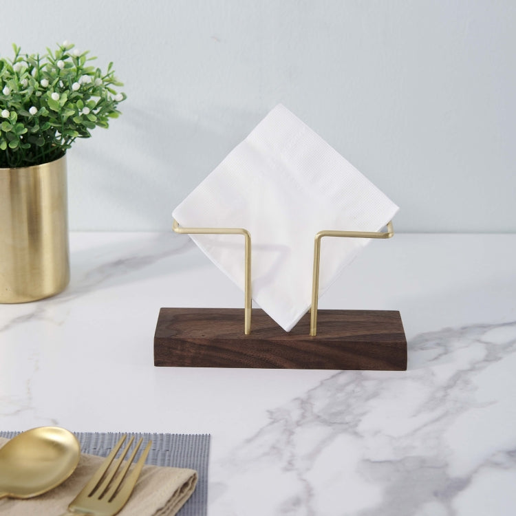 Vertical Napkin Holder Dining Restaurant Kitchen Table Decor For Paper Napkins, Mail, Bills My Store