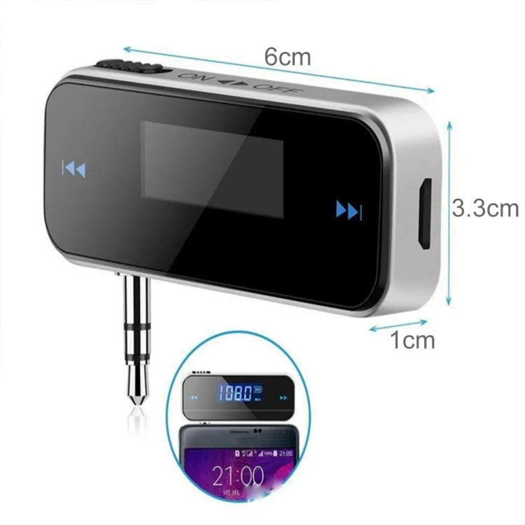 FM-01 3.5mm Music Audio FM Transmitter Mini Wireless Car MP3 Player ÎҵÄÉ̵ê