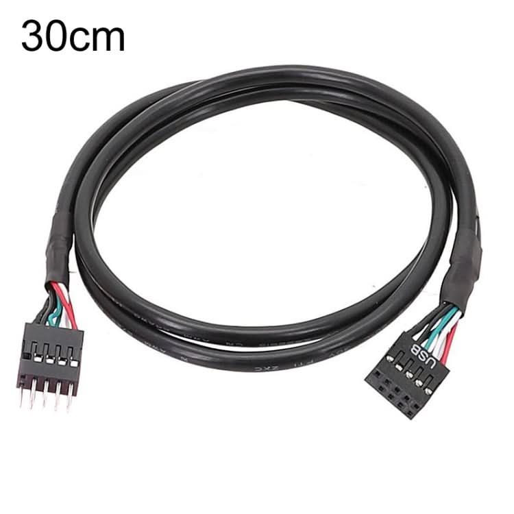 Motherboard 9Pin USB2.0 Extension Cable 26AWG Double Shielded Cord My Store