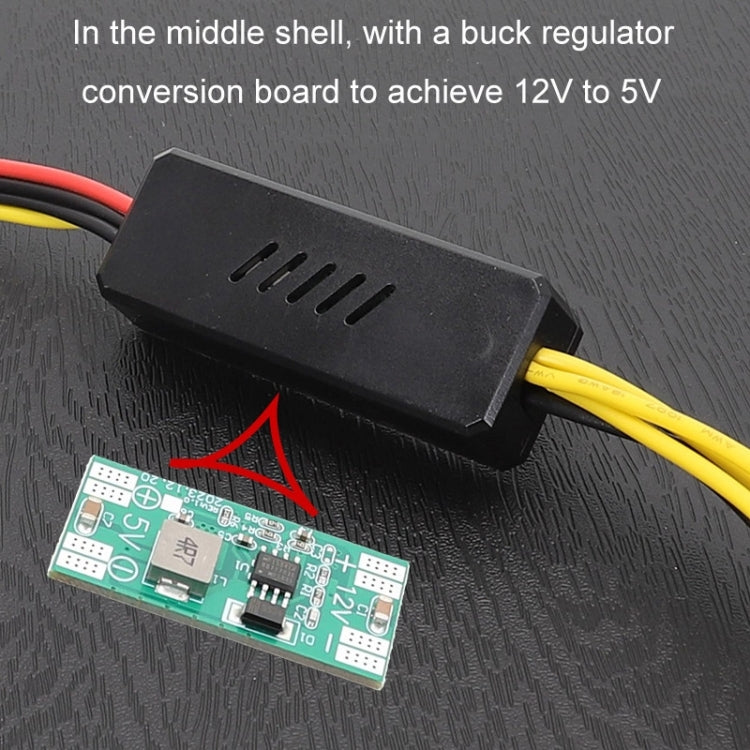 Adapter DC 5.5 x 2.5mm To Hard Disk Power Supply Cable