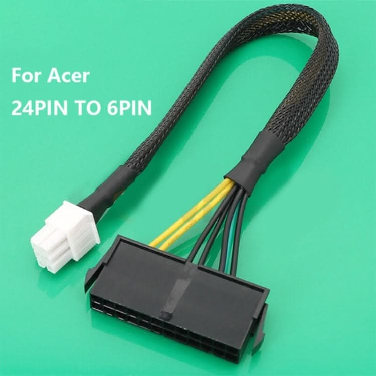 For Acer 24P To 6P ATX Power Supply Motherboard Conversion Cable My Store