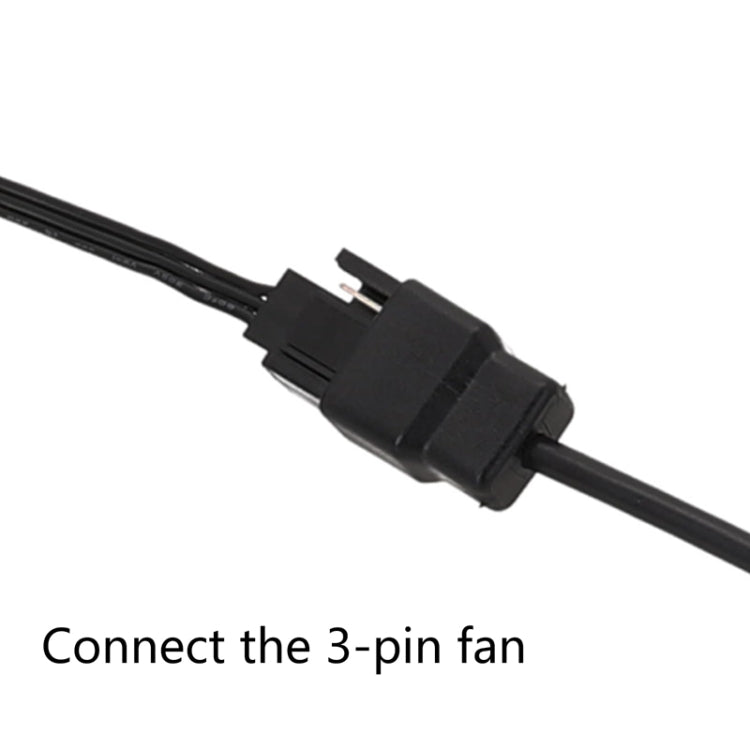 DC5521 Power Adapter To 12V Computer Case 4Pin Fan Cable My Store