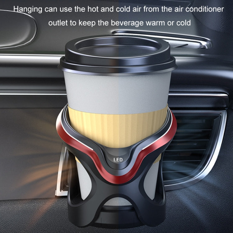 Car Cup Holder Air Conditioner Outlet Multifunctional Storage Rack