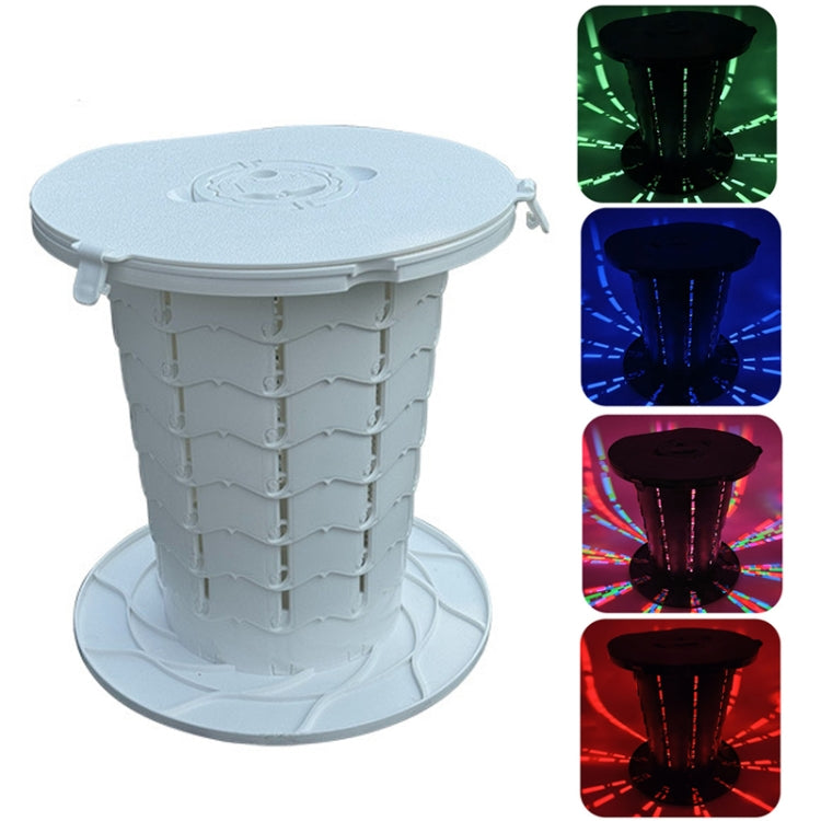 Retractable Portable Travel Toilet Collapsible Stool for Outdoors Fishing Camping Reluova