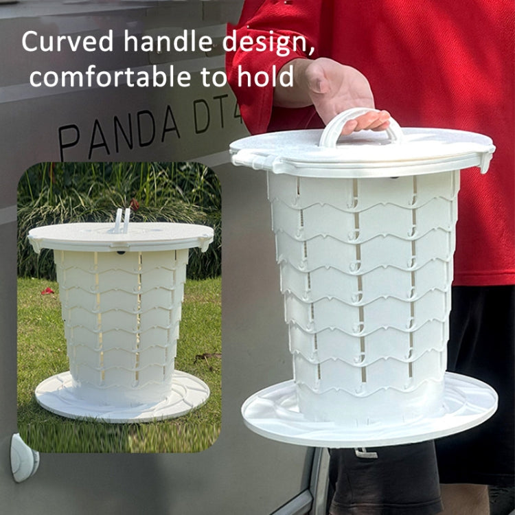 Retractable Portable Travel Toilet Collapsible Stool for Outdoors Fishing Camping Reluova