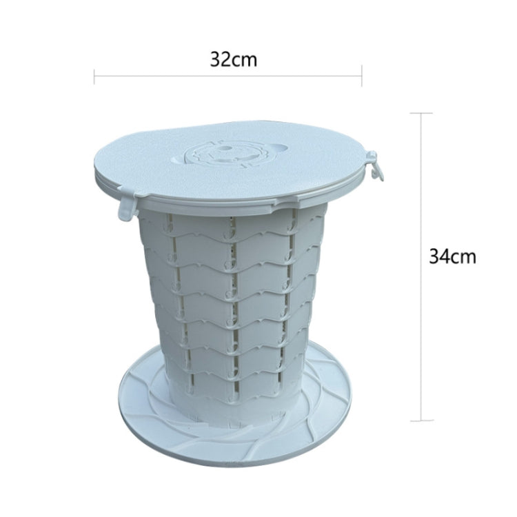 Retractable Portable Travel Toilet Collapsible Stool for Outdoors Fishing Camping Reluova