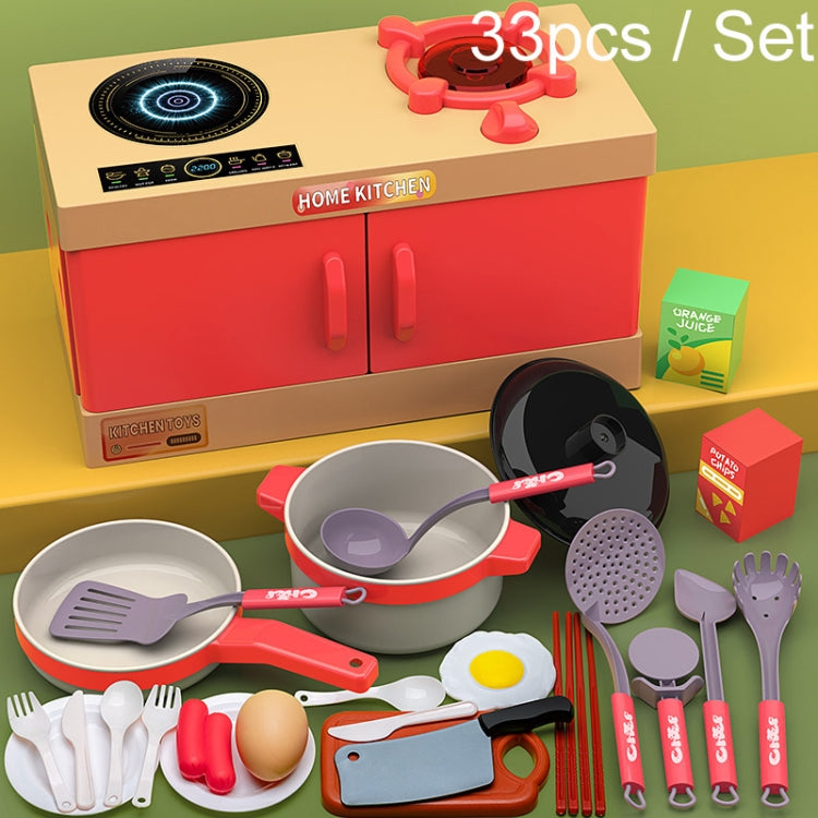 Children Simulation Kitchen Cooking Toys Pretend Play Educational Toys Set Reluova