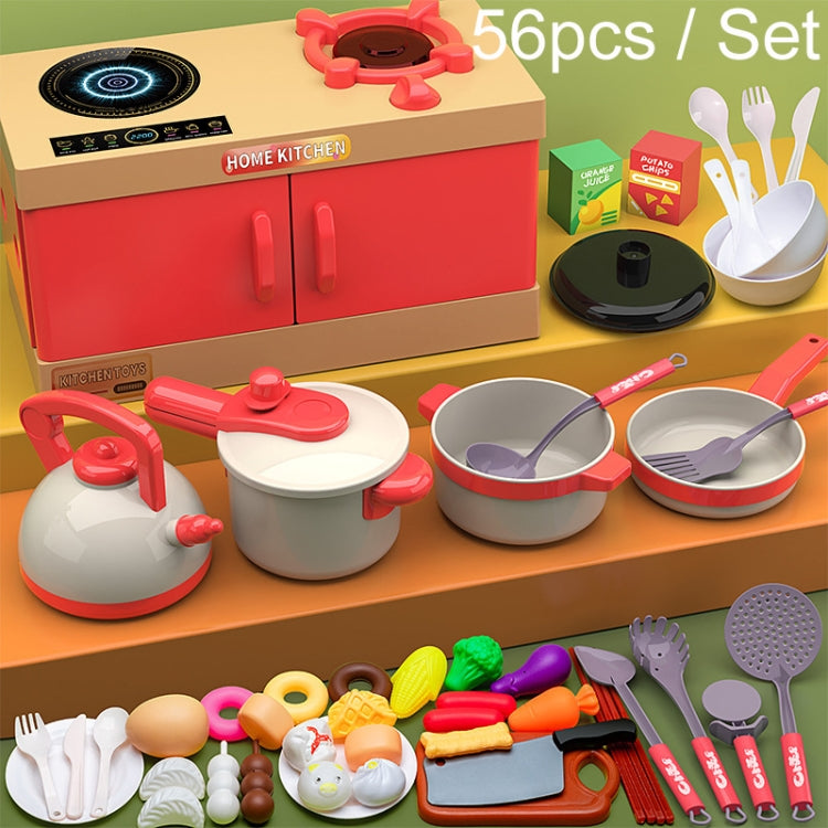 Children Simulation Kitchen Cooking Toys Pretend Play Educational Toys Set Reluova