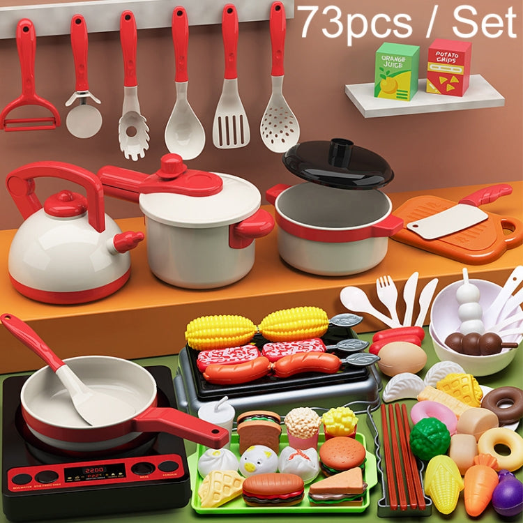 Children Simulation Kitchen Cooking Toys Pretend Play Educational Toys Set