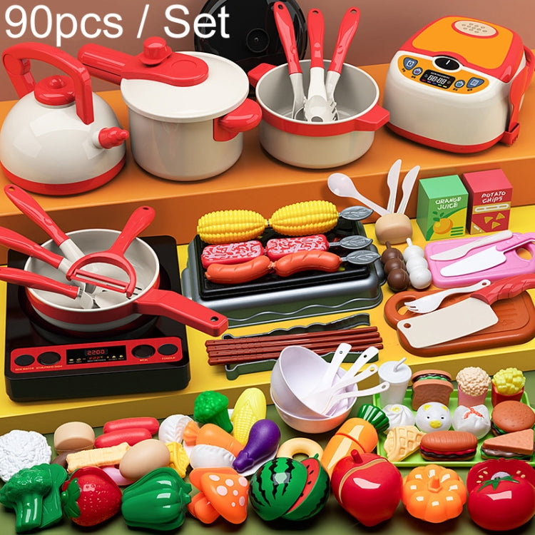 Children Simulation Kitchen Cooking Toys Pretend Play Educational Toys Set