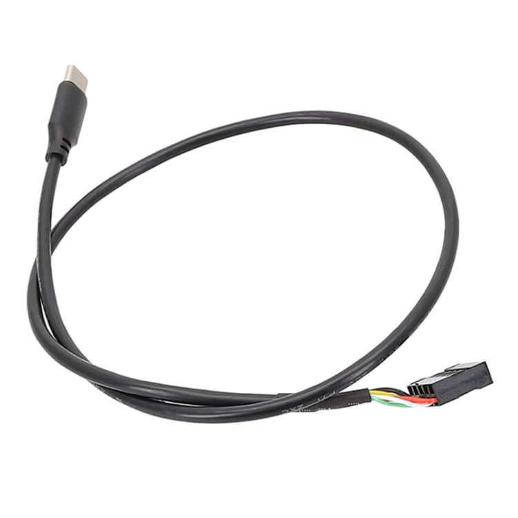 Motherboard USB 9Pin To Type-C Straight Data Double Shielded Cable My Store