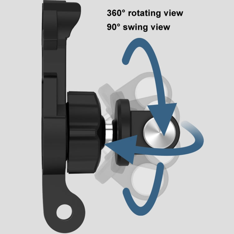 TELESIN GP-MTB-T02 Sports Camera Double Head J-Buckle Backpack Quick Release Conversion Accessory