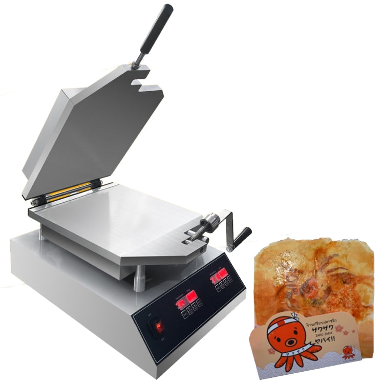 Japanese Paper Thin Seafood Cracker Pancake Machine