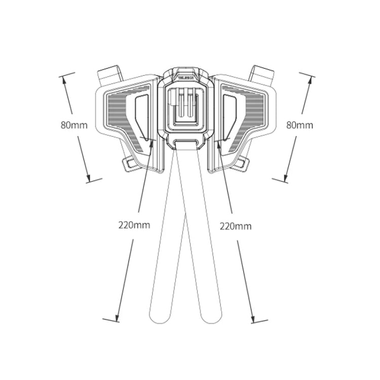 Universal Helmet Mount Holder For Sports Camera