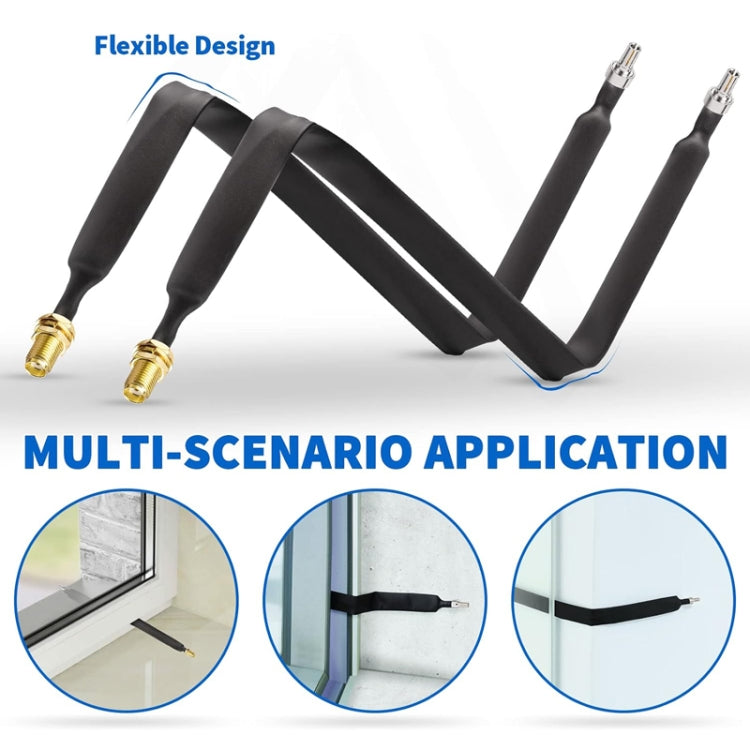 SMA Female To CRC9 Male Flat Over Window Cable RF Coaxial Cable