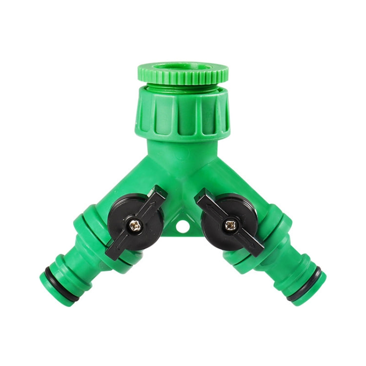 2 Way Garden Plumbing Hose Quick Connect Switch Horticultural Irrigation Faucet Ball Valve-Reluova