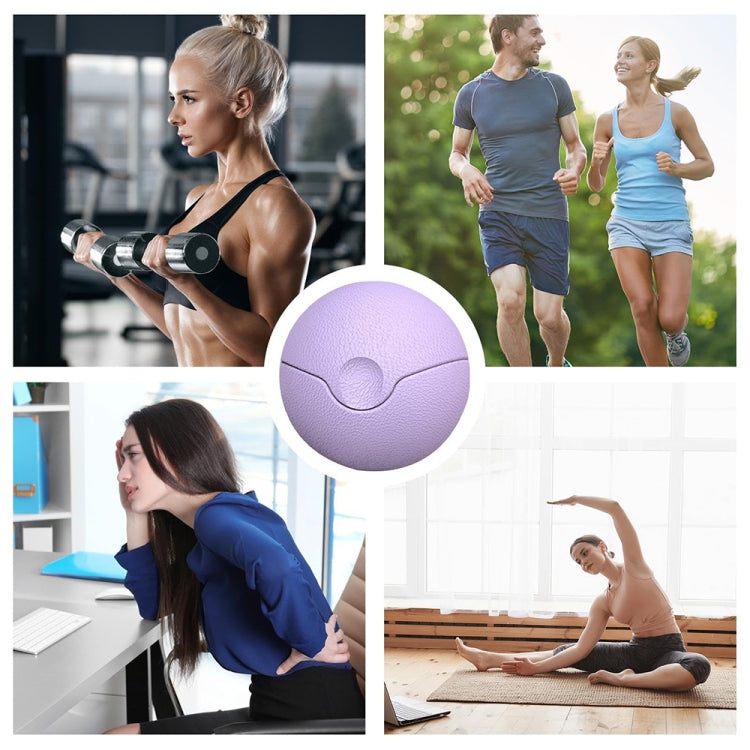 3-in-1 Multifunctional Fitness Yoga Massage Fascia Ball Cervical Meridian Massager(Purple)-Reluova