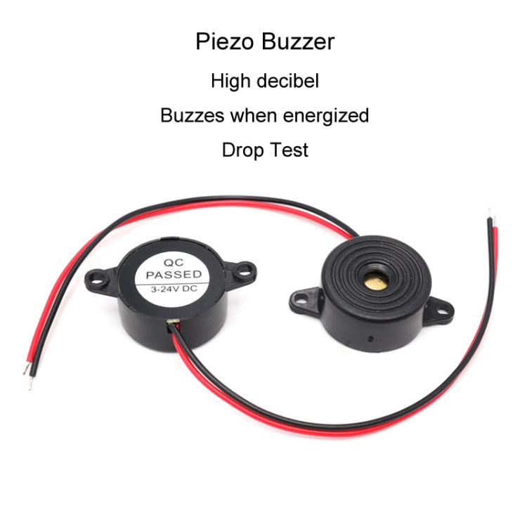 SFM-20B DC3-24V 95dB High Decibel Continuous Sound Alarm Active Piezo Buzzer