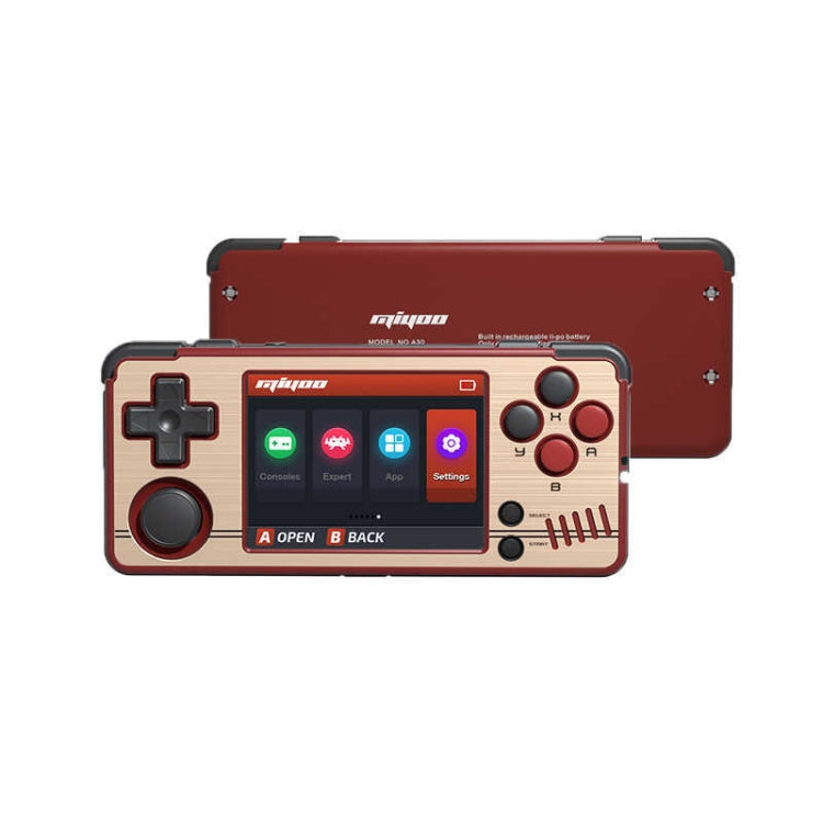 MIYOO A30 Retro Handheld Game Console 2.8 Inch IPS Screen WIFI Linux System Video Games Player