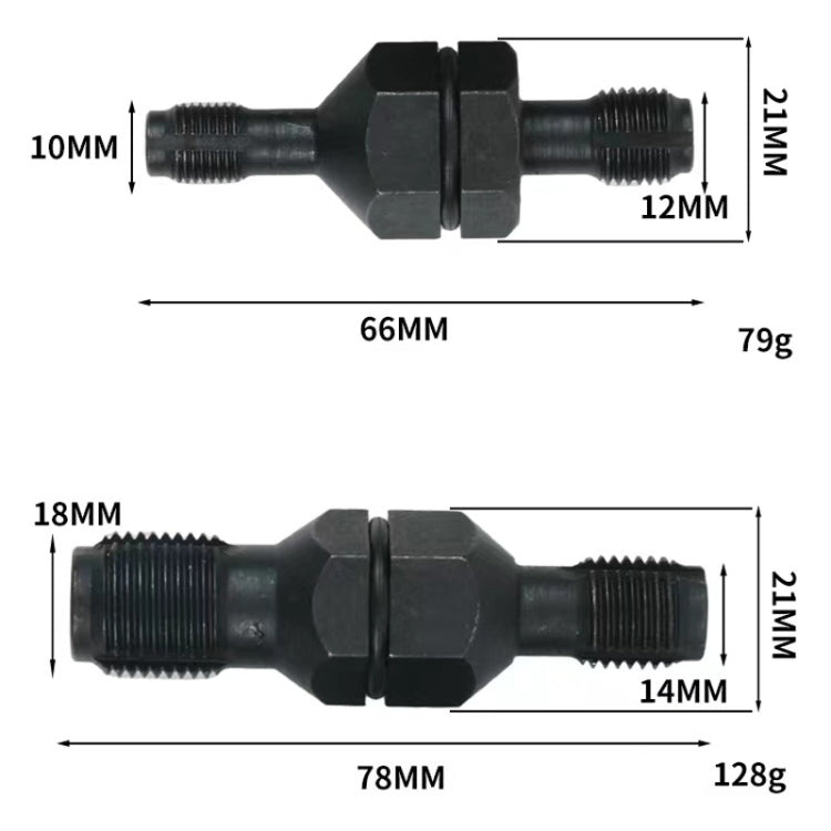 Automobile Double-Ended Spark Plug Thread Repair Tool